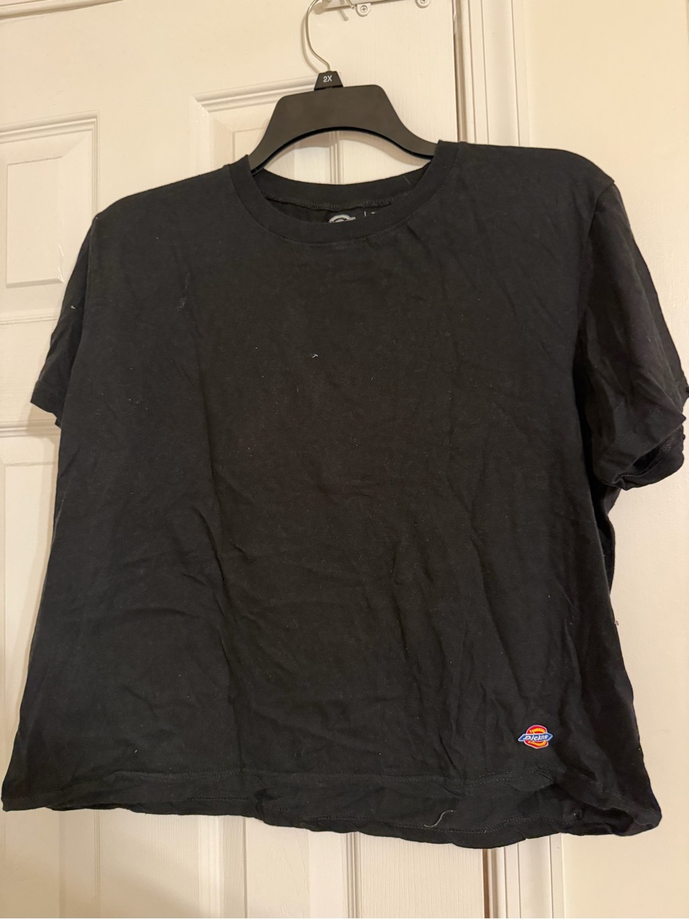 Dickies Black Short-Sleeve Crewneck Tee with Small Logo